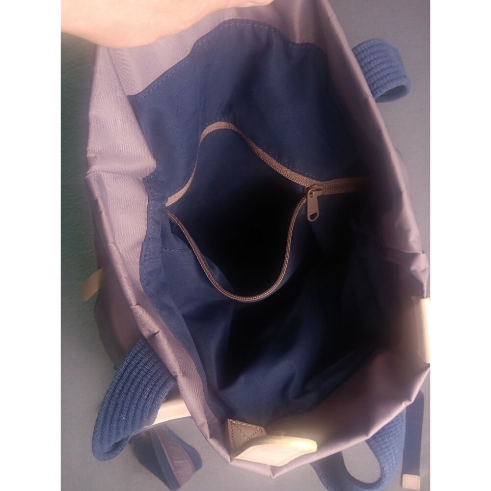 Timbuk2 Alamo Convertible Nylon Backpack Tote Blue Gray Color Block- EUC - Picture 5 of 11